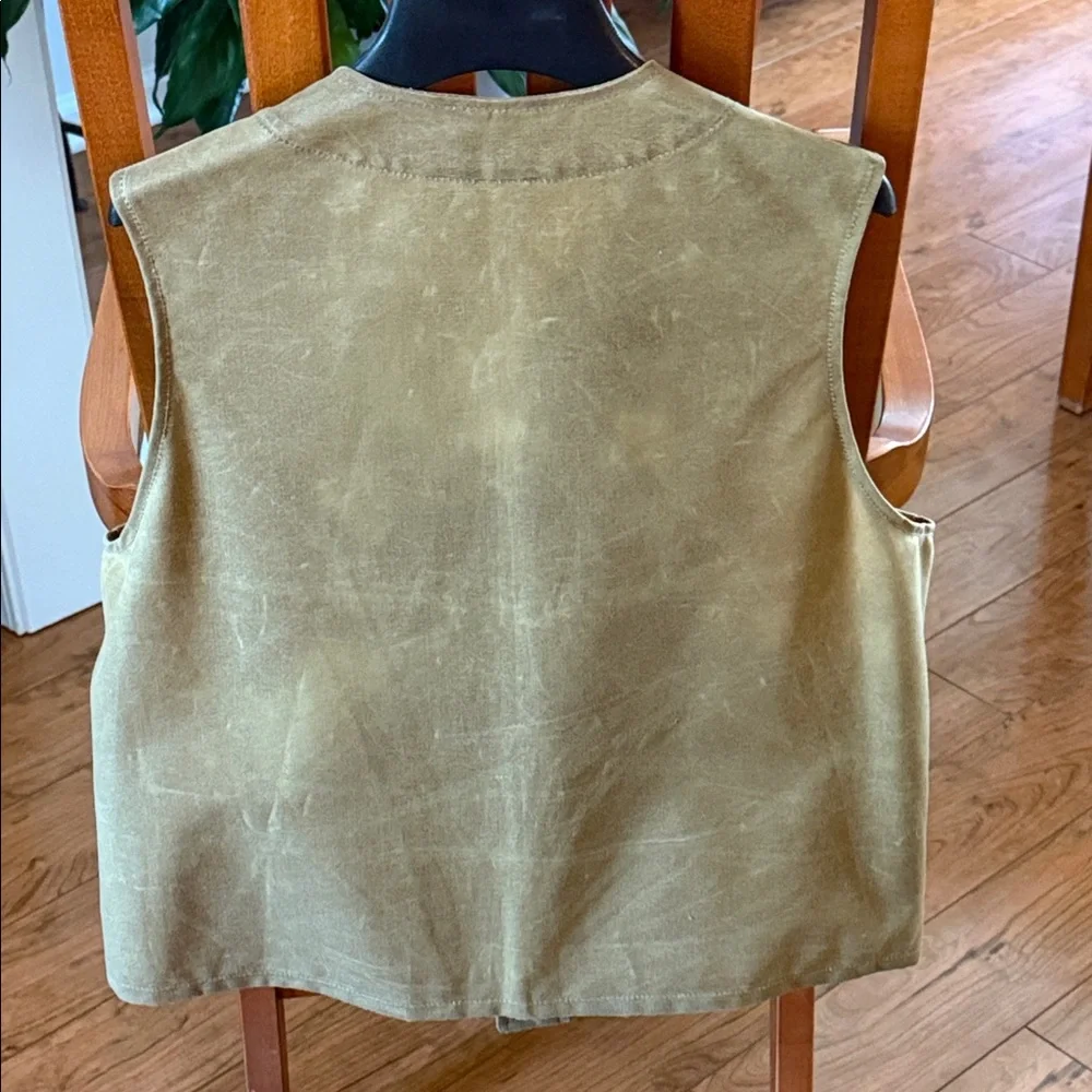 Filson Tin Cloth Cruiser Vest - Picture 2 of 5
